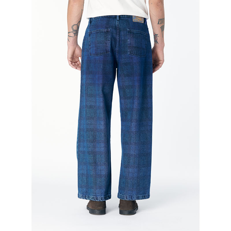 RASSVET(ラスベート)/ ALLOVER PRINT BAGGY DENIM PANTS -MULTI-