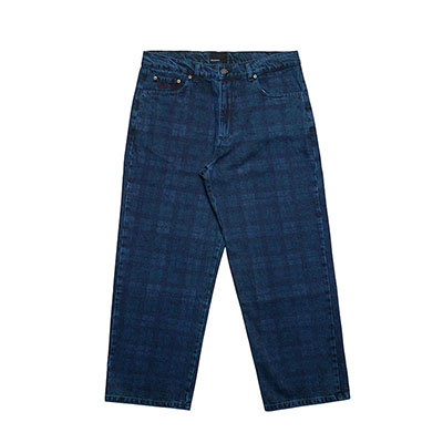 RASSVET(ラスベート)/ ALLOVER PRINT BAGGY DENIM PANTS -MULTI-
