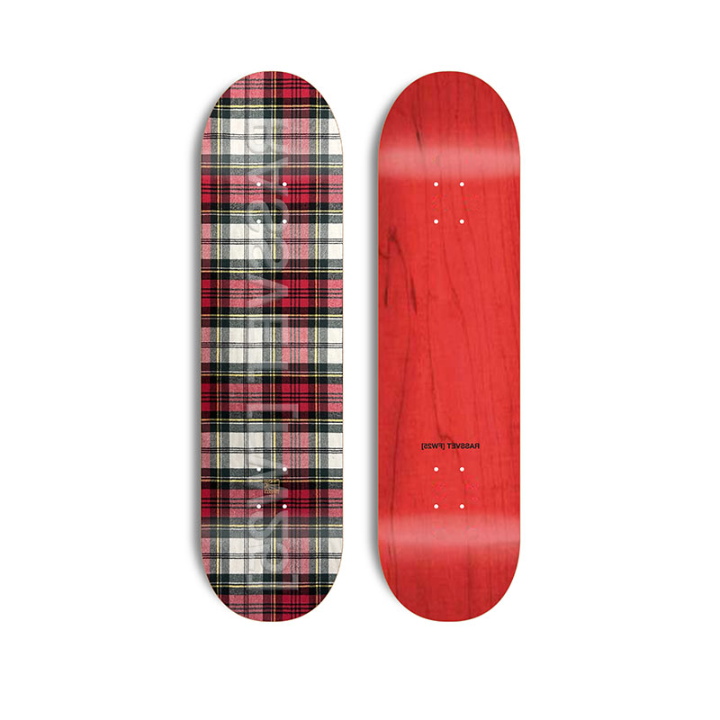 RASSVET(ラスベート)/ BOARD WOOD MOLD -PLAID/8.37inch-