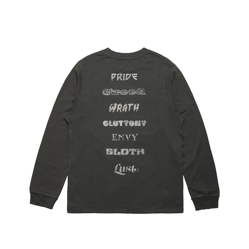 RASSVET(ラスベート)/ 7 SINS LS TEE -BLACK-