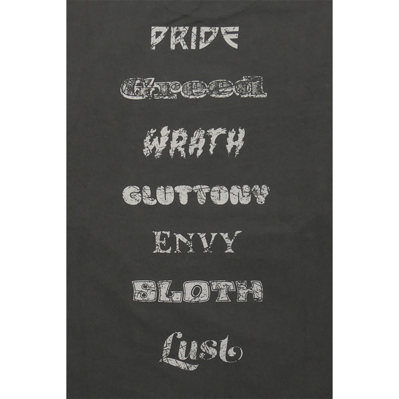 RASSVET(ラスベート)/ 7 SINS LS TEE -BLACK-