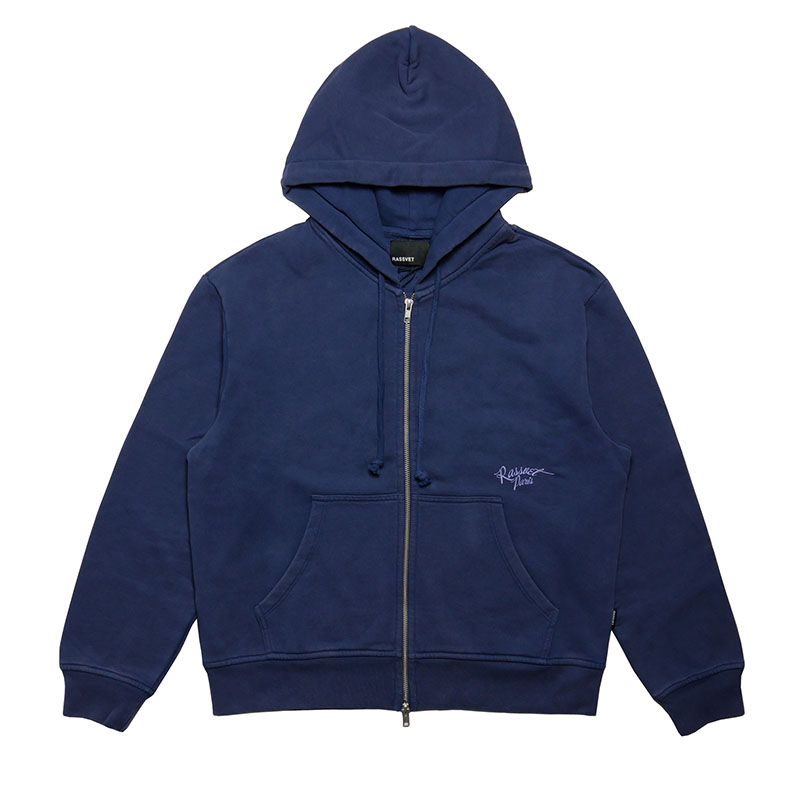 RASSVET(ラスベート)/ UNCHAINED ZIP HOODIE -NAVY-