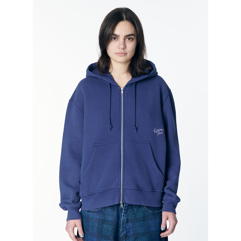RASSVET(ラスベート)/ UNCHAINED ZIP HOODIE -NAVY-