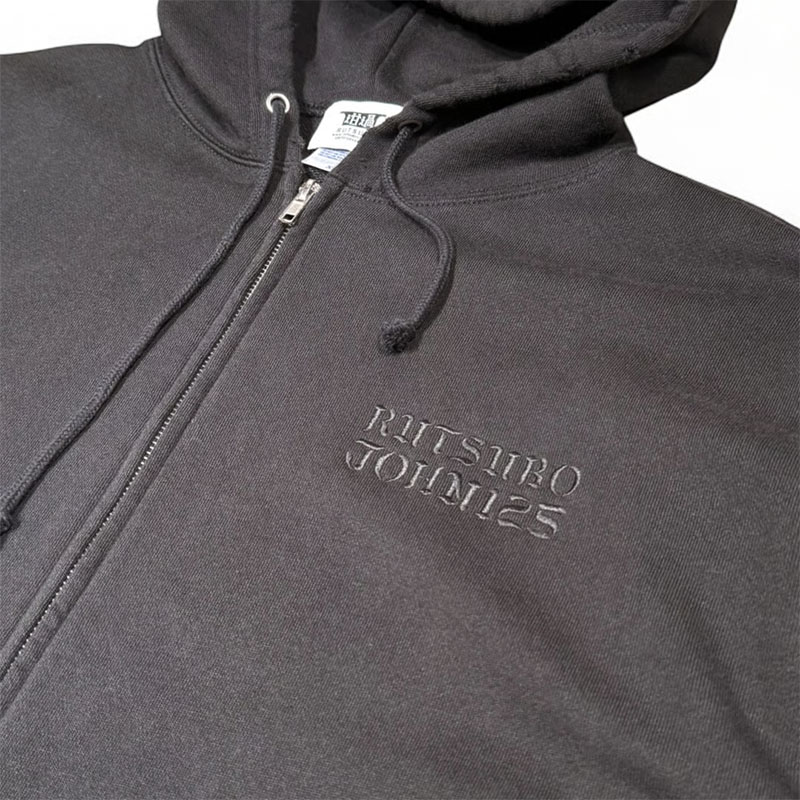 坩堝-RUTSUBO-(ルツボ)/ PLANCO FULLZIP HOODIE (RUTSUBO×JOHN125) -2.COLOR-