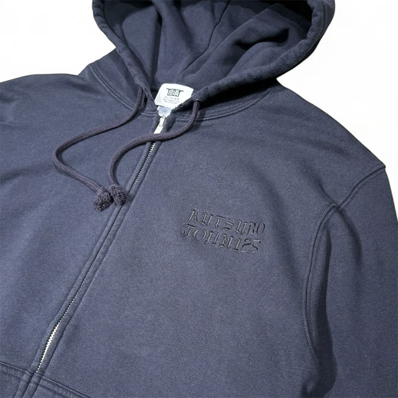 坩堝-RUTSUBO-(ルツボ)/ PLANCO FULLZIP HOODIE (RUTSUBO×JOHN125) -2.COLOR-