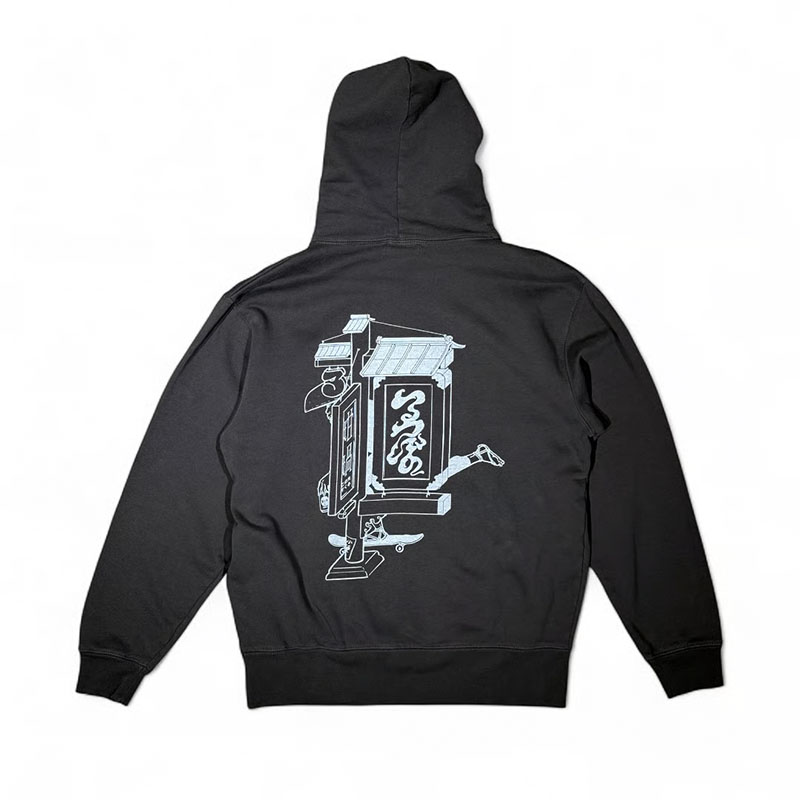 坩堝-RUTSUBO-(ルツボ)/ さゐねえじ PULLOVER PARKA (RUTSUBO×YU SUDA) -SUMI-