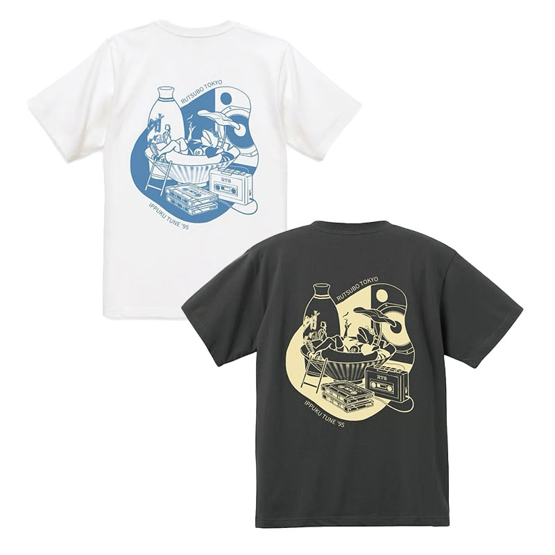 坩堝-RUTSUBO-(ルツボ)/ IPPUKU TUNE ‘95 S/S T-SHIRTS (RUTSUBO×YU SUDA ) -2.COLOR-