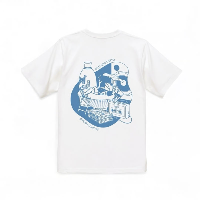 坩堝-RUTSUBO-(ルツボ)/ IPPUKU TUNE ‘95 S/S T-SHIRTS (RUTSUBO×YU SUDA ) -2.COLOR-