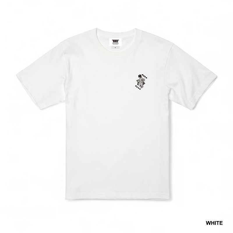 坩堝-RUTSUBO-(ルツボ)/ WORKHARD/必殺仕事人 S/S T-SHIRTS (RUTSUBO×YU SUDA) -2.COLOR-