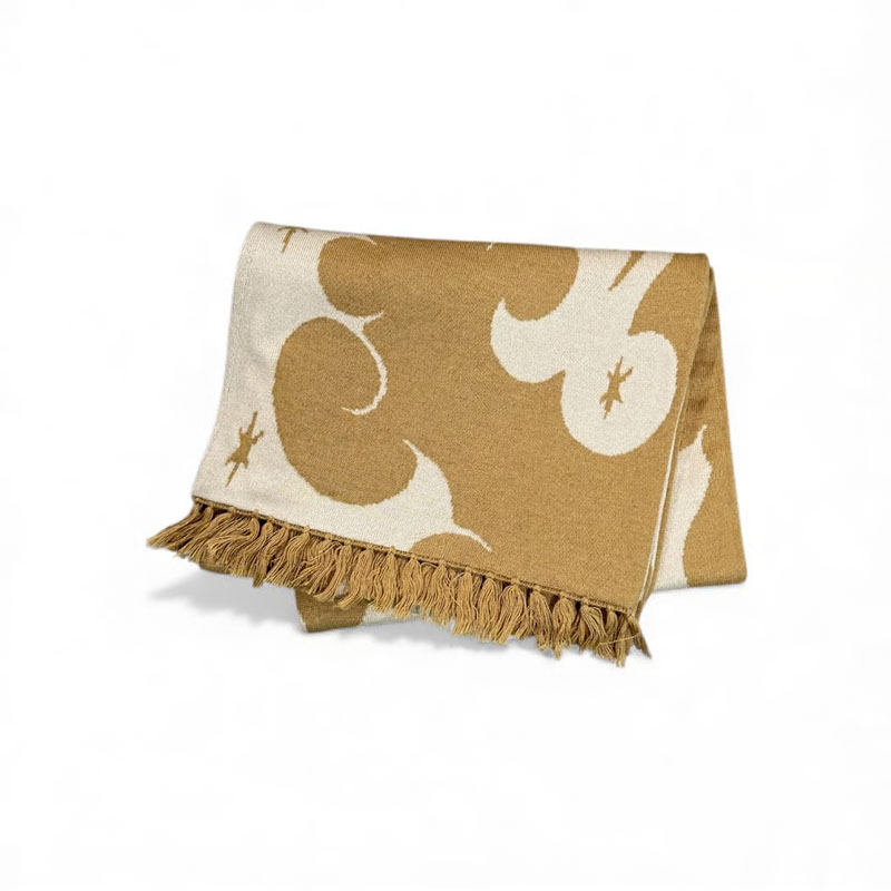 坩堝-RUTSUBO-(ルツボ)/ Yu-Un JACQUARD SCARF (RUTSUBO× LOW MOROMI) -3.COLOR-