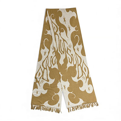 坩堝-RUTSUBO-(ルツボ)/ Yu-Un JACQUARD SCARF (RUTSUBO× LOW MOROMI) -3.COLOR-