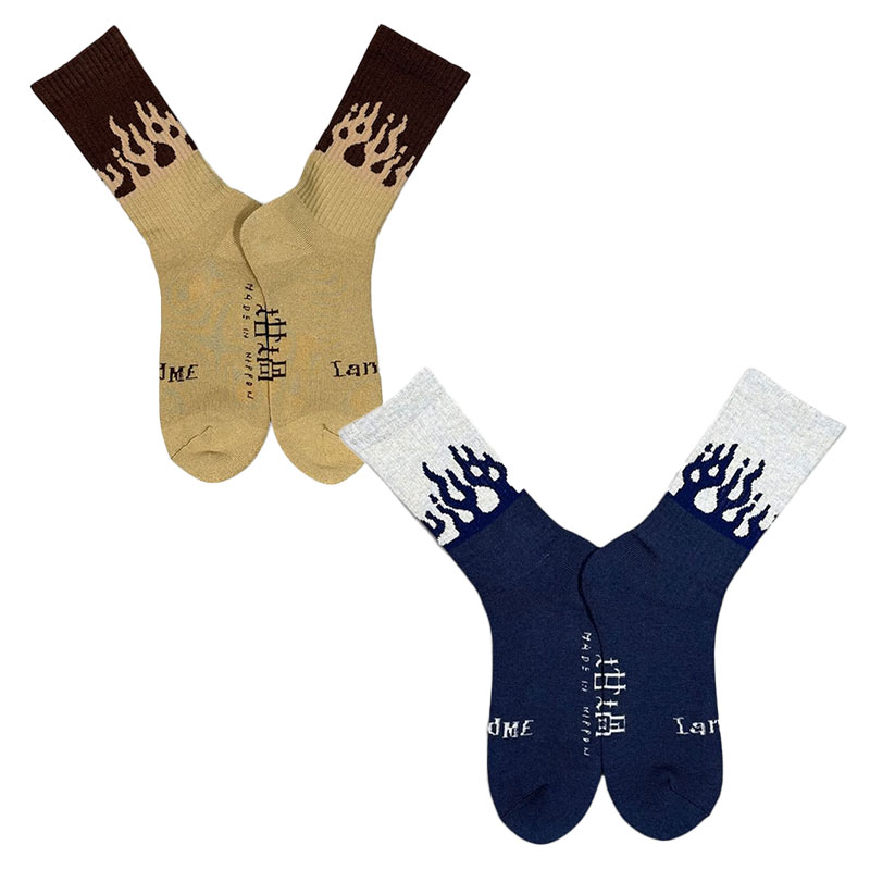 坩堝-RUTSUBO-(ルツボ)/ FLAME SOCKS -2.COLOR-