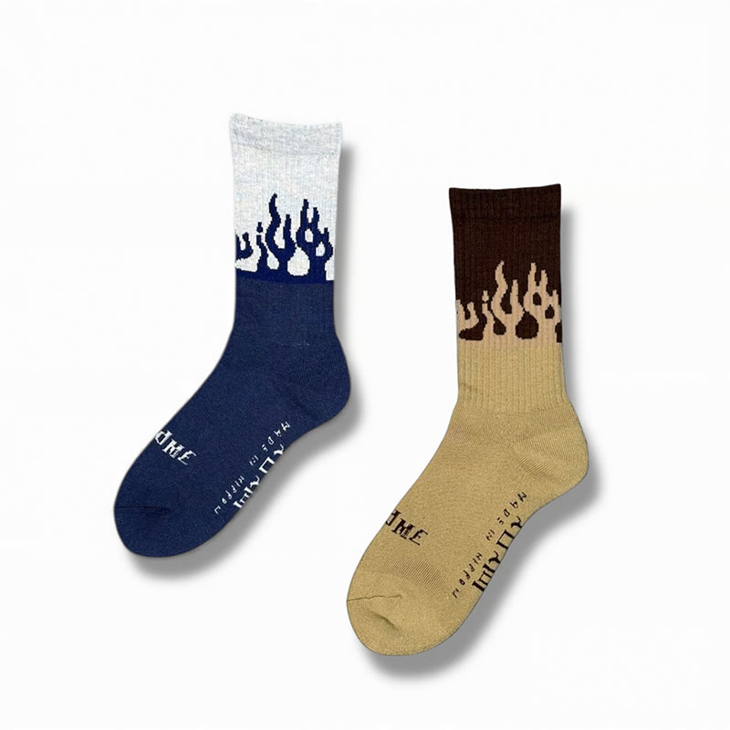 坩堝-RUTSUBO-(ルツボ)/ FLAME SOCKS -2.COLOR-
