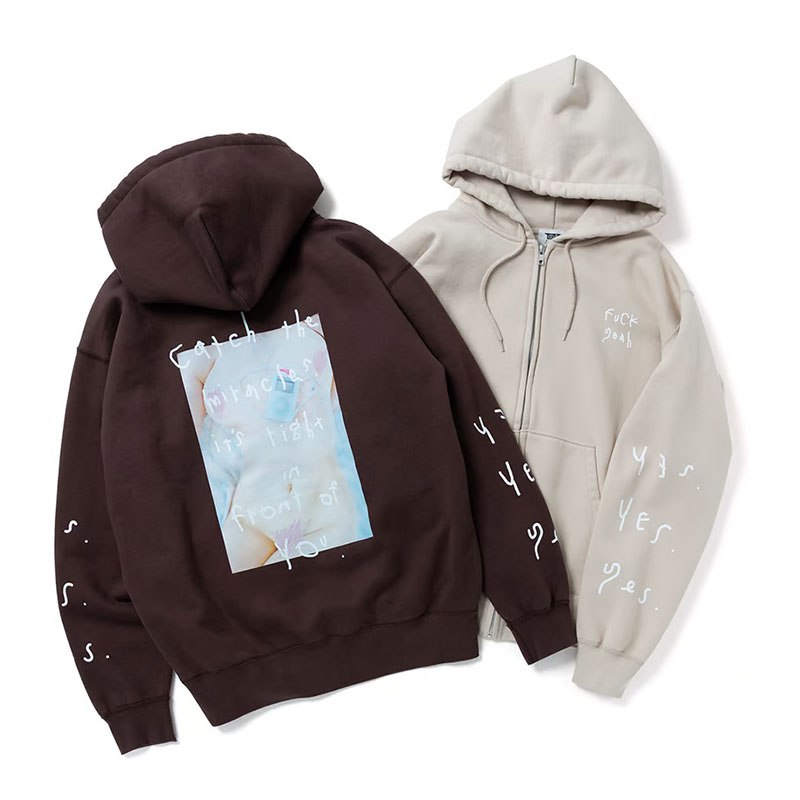 坩堝-RUTSUBO-(ルツボ)/ Catch the miracles Zip Parka (RUTSUBO×Yuri Hanamori × MOMO ) -2.COLOR-