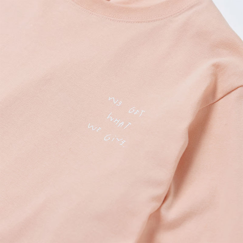 坩堝-RUTSUBO-(ルツボ)/ We are the universe Ls t-shirts (RUTSUBO×Yuri Hanamori × MOMO ) -2.COLOR-