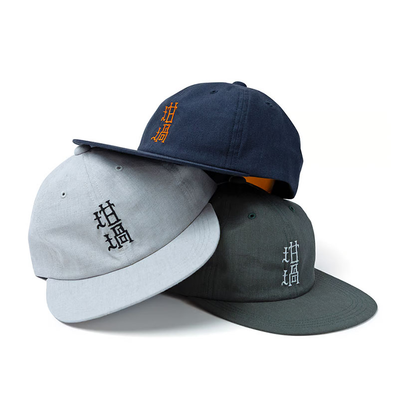 坩堝-RUTSUBO-(ルツボ)/ 坩堝 LINEN 6PANEL CAP -3.COLOR-