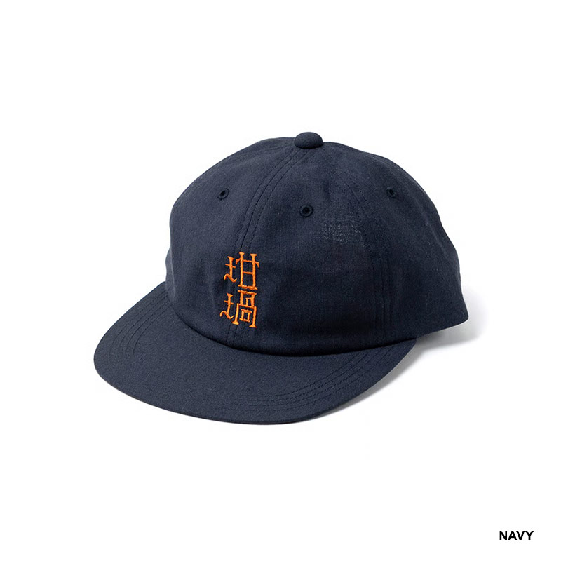 坩堝-RUTSUBO-(ルツボ)/ 坩堝 LINEN 6PANEL CAP -3.COLOR-