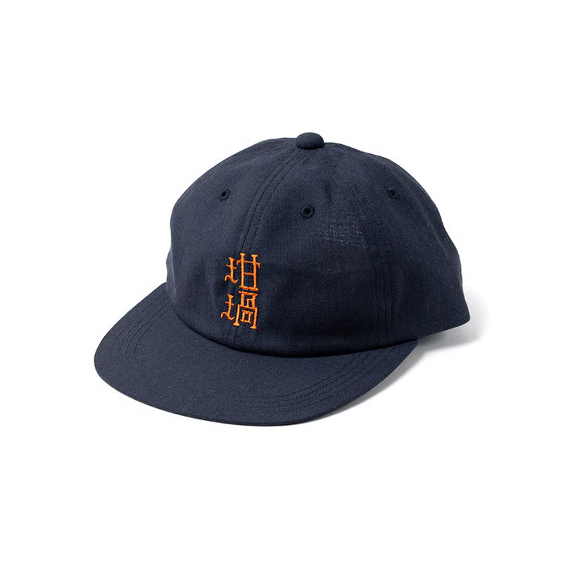 坩堝-RUTSUBO-(ルツボ)/ 坩堝 LINEN 6PANEL CAP -3.COLOR-(NAVY)
