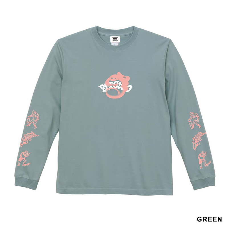 坩堝-RUTSUBO-(ルツボ)/ Icon Ls t-shirts (RUTSUBO×YU SUDA ) -2.COLOR-