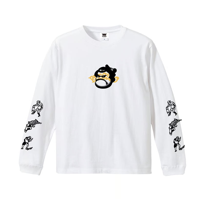 坩堝-RUTSUBO-(ルツボ)/ Icon Ls t-shirts (RUTSUBO×YU SUDA ) -2.COLOR-(WHITE)