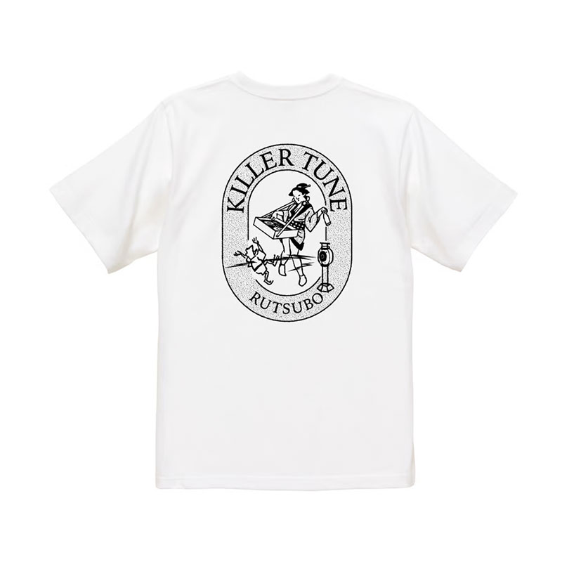 坩堝-RUTSUBO-(ルツボ)/ Killer tune S/S t-shirts (RUTSUBO×YU SUDA ) -2.COLOR-(WHITE)