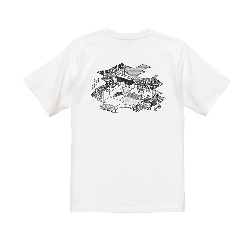 坩堝-RUTSUBO-(ルツボ)/ Skate park S/S t-shirts (RUTSUBO×YU SUDA) -2.COLOR-(WHITE)
