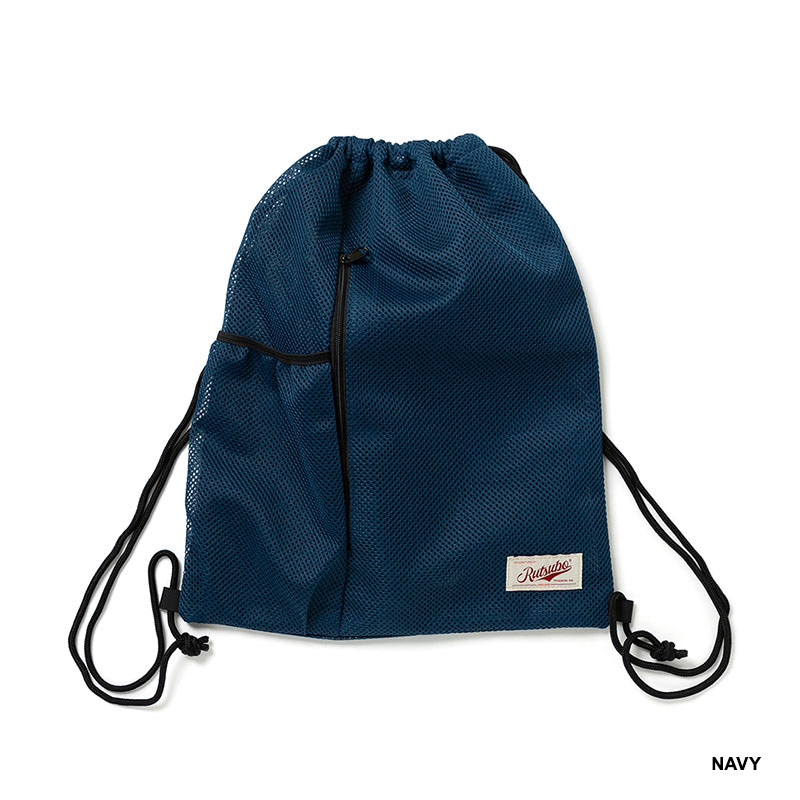 坩堝-RUTSUBO-(ルツボ)/ MESH DRAWSTRING BAG -2.COLOR-