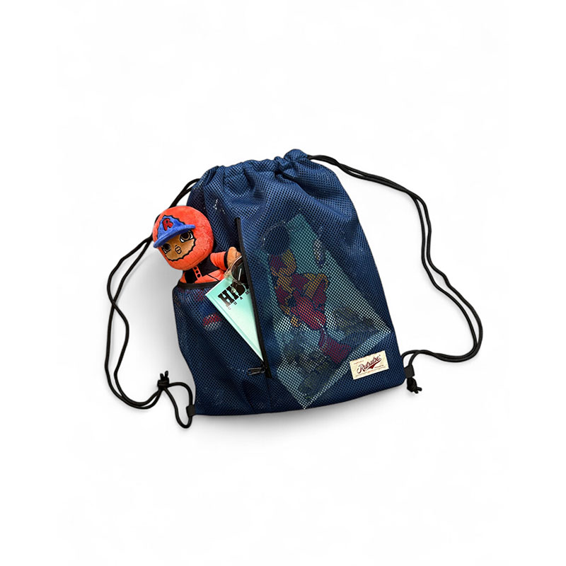 坩堝-RUTSUBO-(ルツボ)/ MESH DRAWSTRING BAG -2.COLOR-