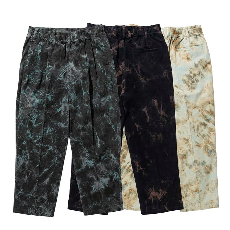 坩堝-RUTSUBO-(ルツボ)/ TIEDYE NEWTYPE EASY PANTS -3.COLOR-