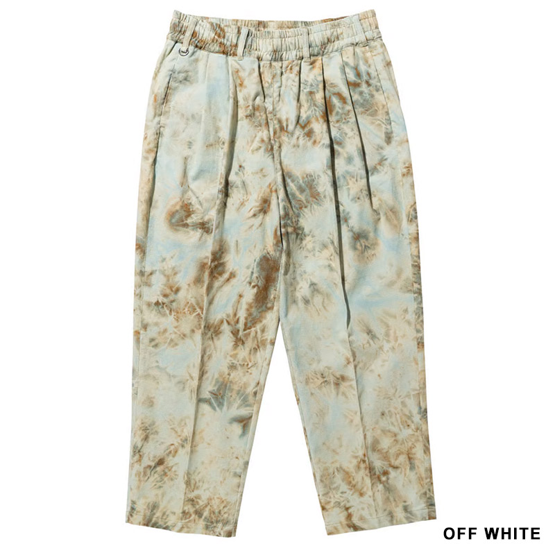 坩堝-RUTSUBO-(ルツボ)/ TIEDYE NEWTYPE EASY PANTS -3.COLOR-