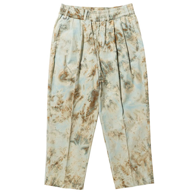 坩堝-RUTSUBO-(ルツボ)/ TIEDYE NEWTYPE EASY PANTS -3.COLOR-(OFF WHITE)