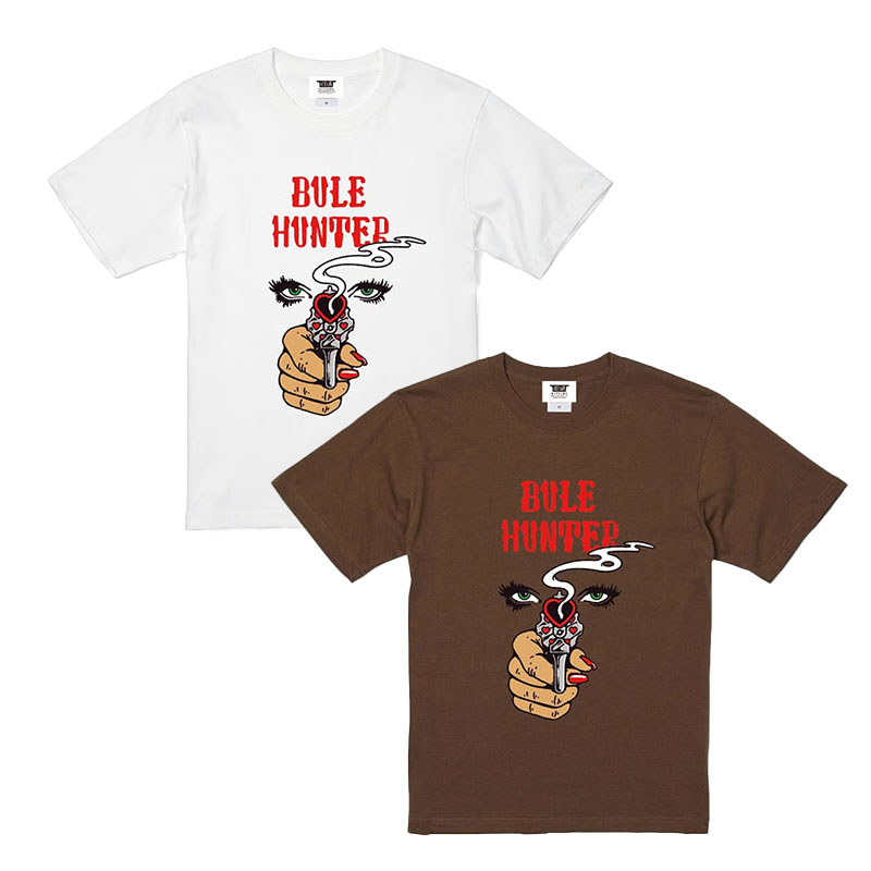 坩堝-RUTSUBO-(ルツボ)/ BLUE HUNTER S/S T-SHIRTS(RUTSUBO×Daniel Shepard) -2.COLOR-