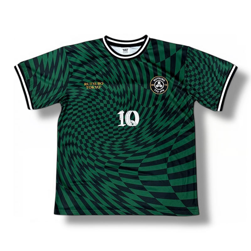 坩堝-RUTSUBO-(ルツボ)/ 坩堝ア式蹴球部 SHIRTS (RUTSUBO×SUDA YU) -GREEN-