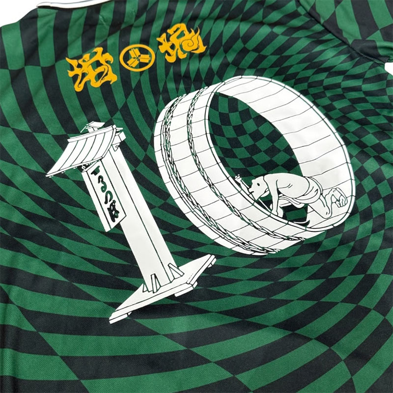 坩堝-RUTSUBO-(ルツボ)/ 坩堝ア式蹴球部 SHIRTS (RUTSUBO×SUDA YU) -GREEN-