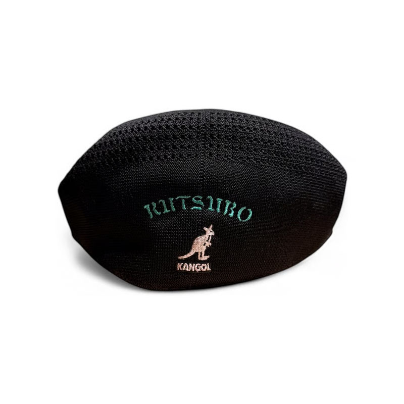 坩堝-RUTSUBO-(ルツボ)/ KAMON TROPIC 504 VENTAIR (RUTSUBO× KANGOL) -BLACK-