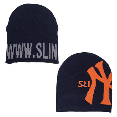 SLINKY(スリンキー)/ NY REVERSIBLE BEANIE -NAVY-