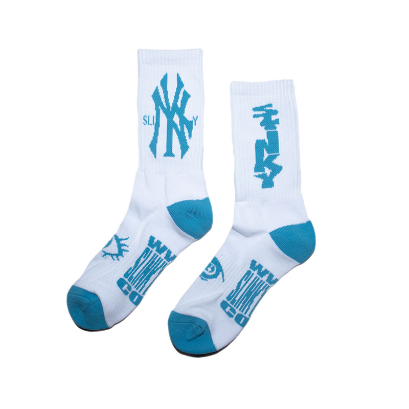 SLINKY(スリンキー)/ MORE IS MORE SOCKS -WHITE-