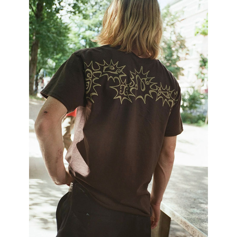 SLINKY(スリンキー)/ SPKES T-SHIRT -BROWN-