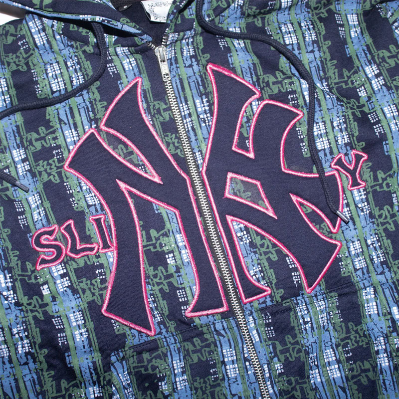SLINKY(スリンキー)/ YANKEES BOOTLEG PLAID ZIP HOODIE -MULTI-