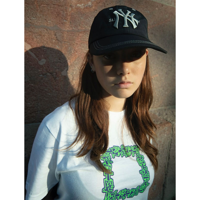 SLINKY(スリンキー)/ YANKEES BOOTLEG HAT -BLACK-