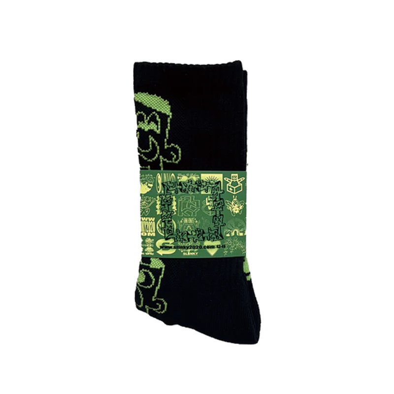 SLINKY(スリンキー)/ MOODSWINGS SOCKS -BLACK-