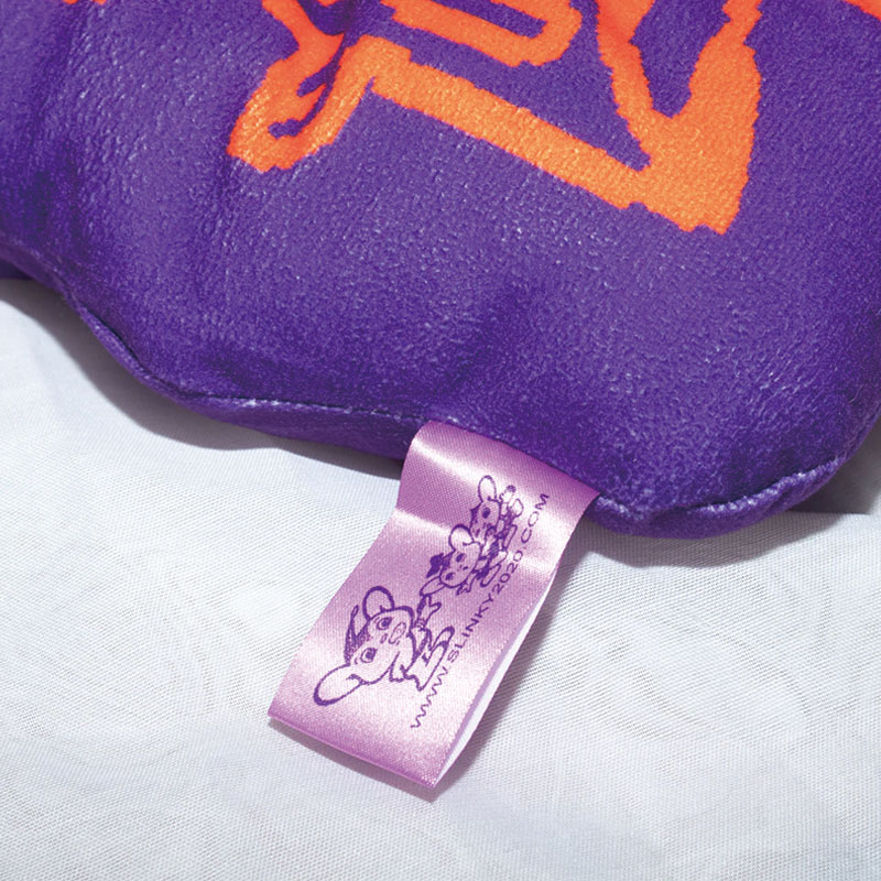 SLINKY(スリンキー)/ LOGO PLUSH CUSHION -PURPLE-