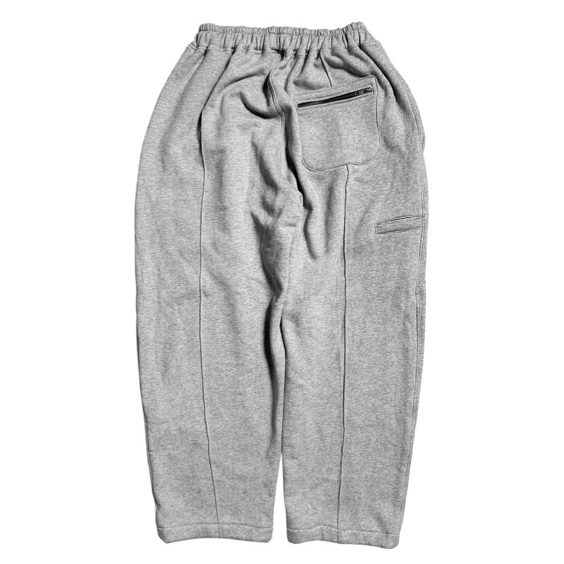 TELEVISI STAR(テレビジスター)/ SWEAT PANTS FLEECE TVS OVAL LOGO -GREY-