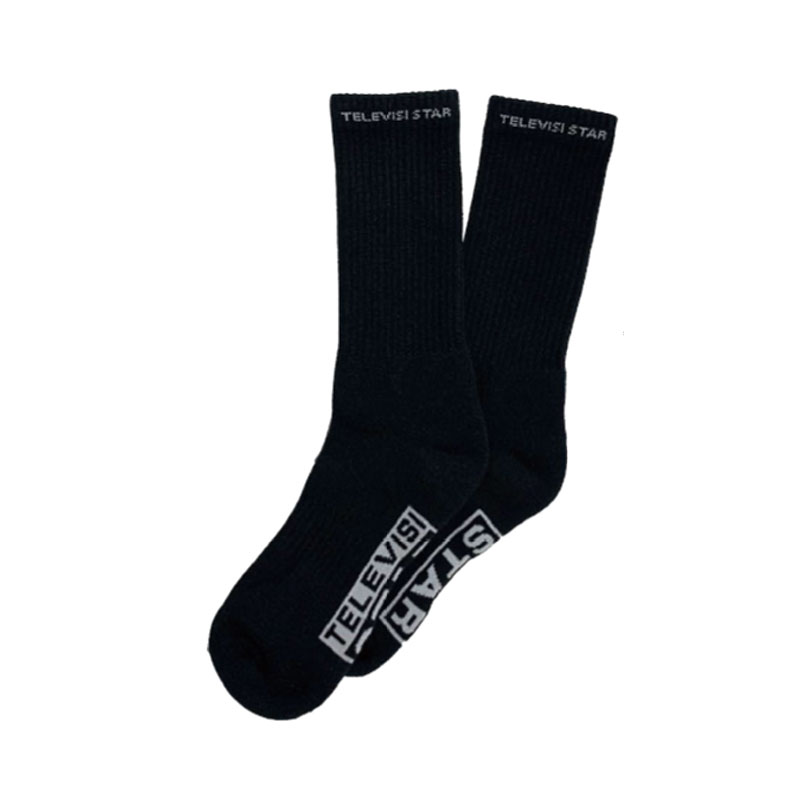 TELEVISI STAR(テレビジスター)/ SOCKS 24 TVS BOX -4COLOR-(BLACK)