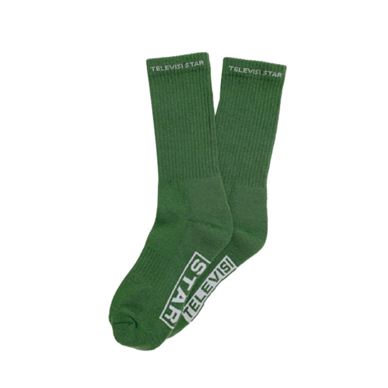 TELEVISI STAR(テレビジスター)/ SOCKS 24 TVS BOX -4COLOR-(GREEN)