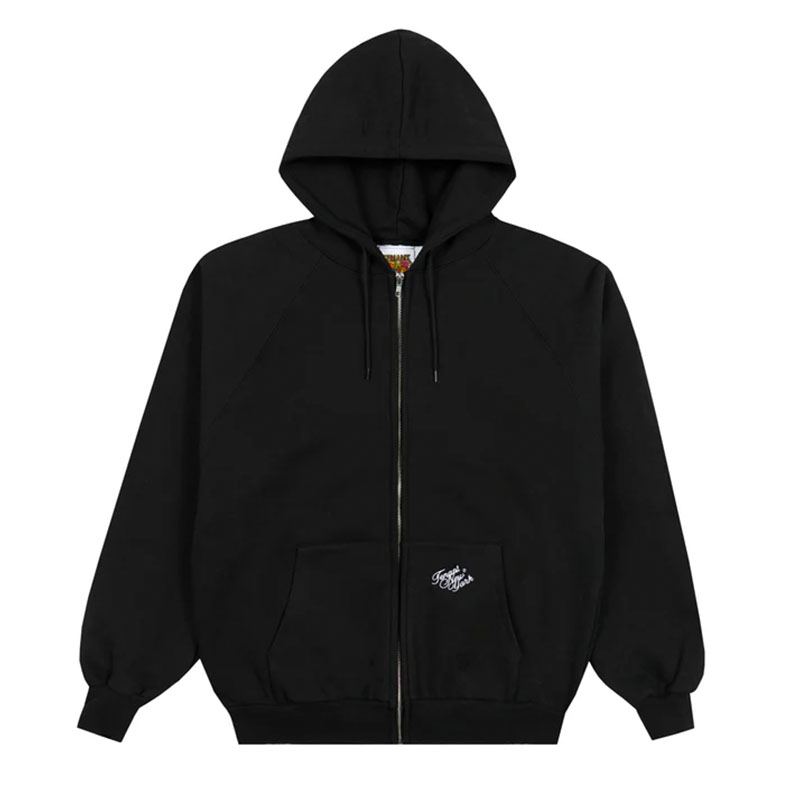 TENANT(テナント)/ Avenue Zip Hoodie -BLACK-