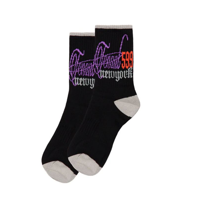 TENANT(テナント)/ Gotham Sock -2.color-(BLACK)