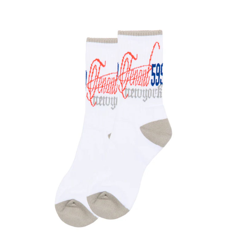 TENANT(テナント)/ Gotham Sock -2.color-(WHITE)