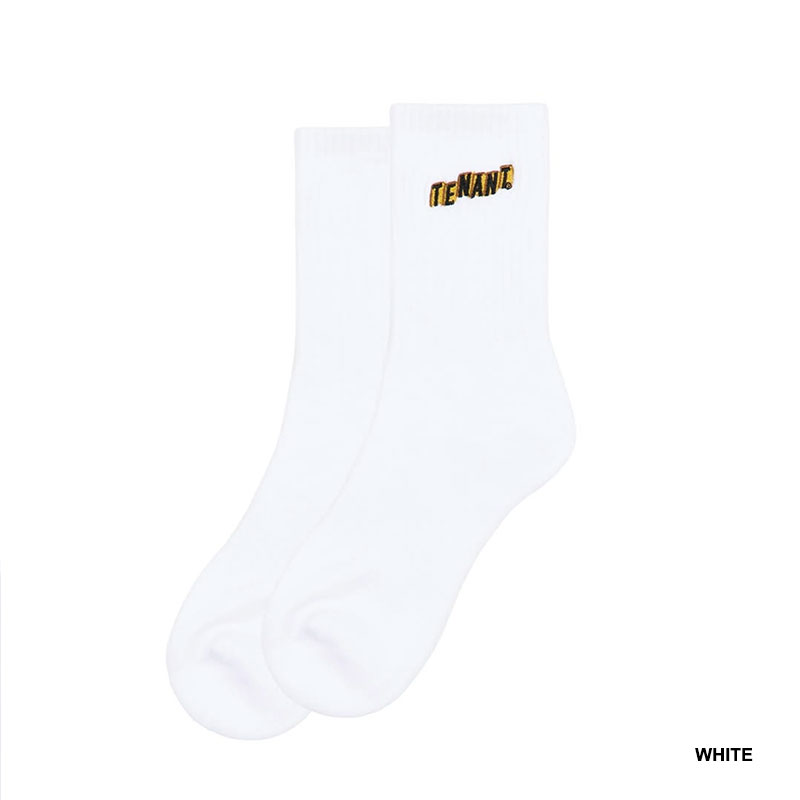 TENANT(テナント)/ Address Logo Sock -2.color-