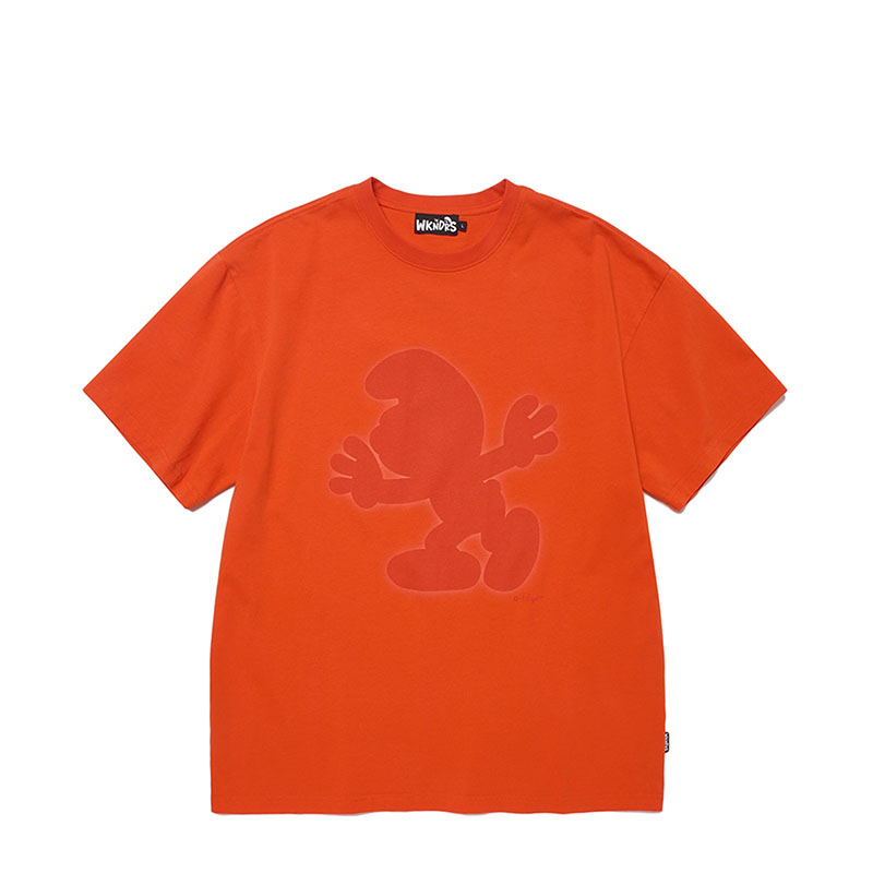 WKNDRS(ウィーケンダーズ)/ SHADOW T-SHIRT -3color-(ORANGE)